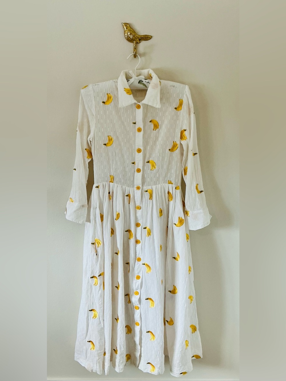 BURU Banana Dress Sz Med
